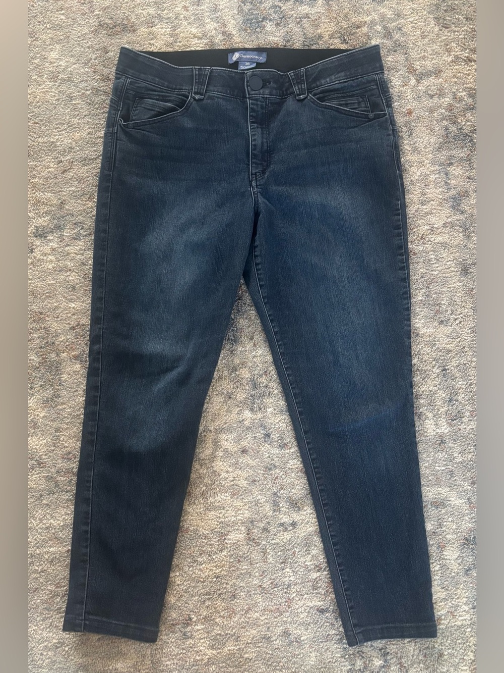 Democracy Ab Solution Women's 16 Dark Blue Stretch Jeans